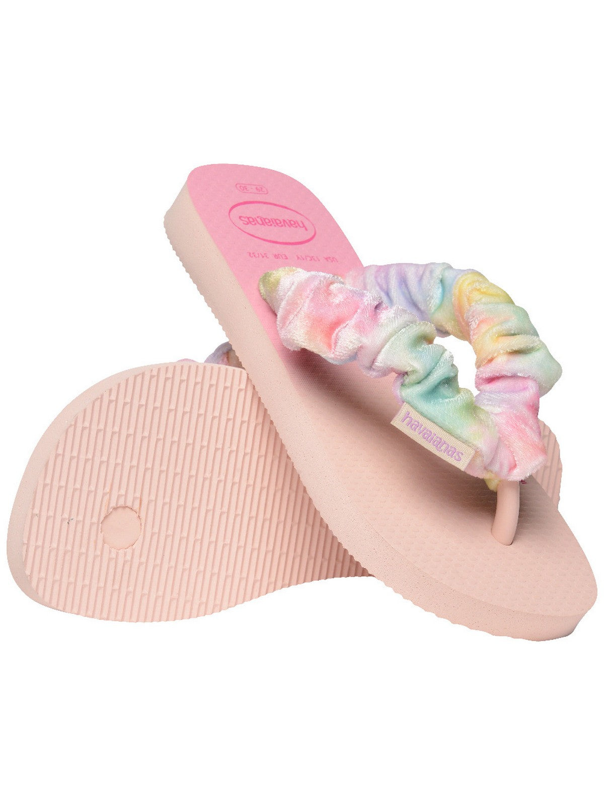 HAVAIANAS Infradito Bambine e ragazze Hav. Kids fluffy 4149941.0076 Rosa gioboutiqueweb