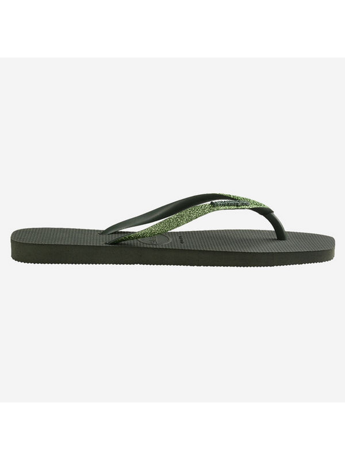 Havaianas flip flops woman hav. Square glitter 4148102.4896 green