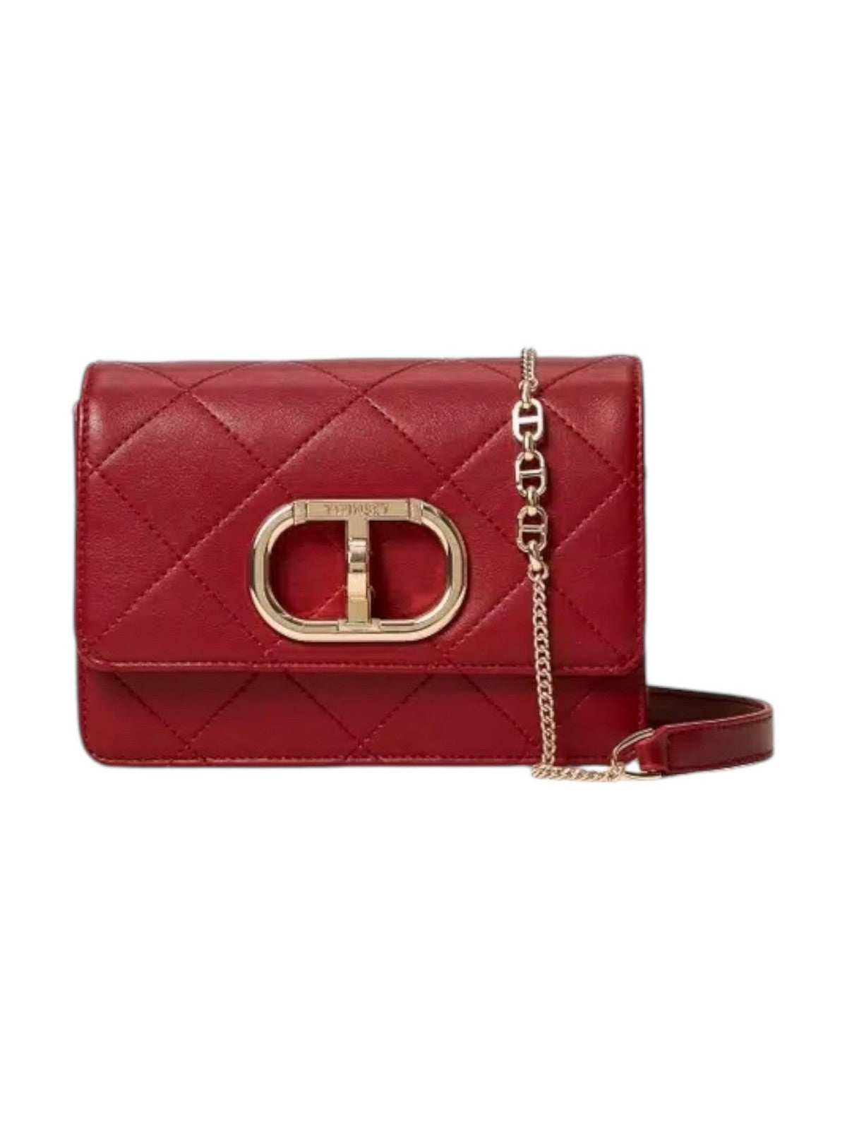 TWINSET Borsa Donna T-LOCK 242TB7253 11755 Rosso gioboutiqueweb