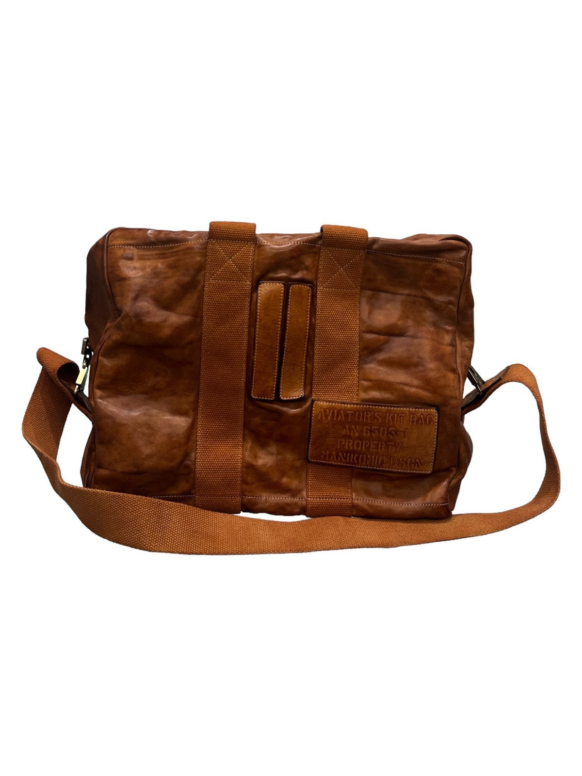 Manikomio DSGN ícono de la bolsa masculina hermosa AN6505-1 BL03 BROWN