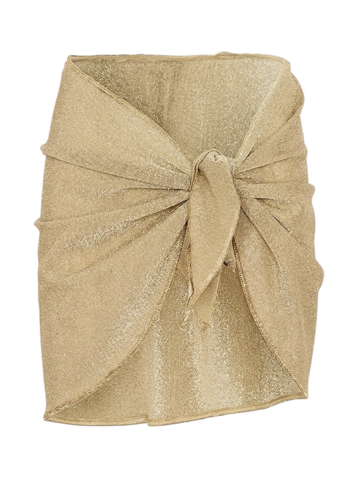 MC2 SAINT BARTH Pareo Bambine e ragazze  SERY JR 00075L LUREX GOLD