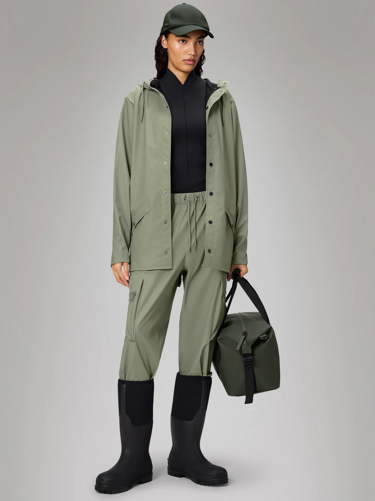 RAINS Giubbino Unisex adulto Jacket W3 12010 108 Drift Drift