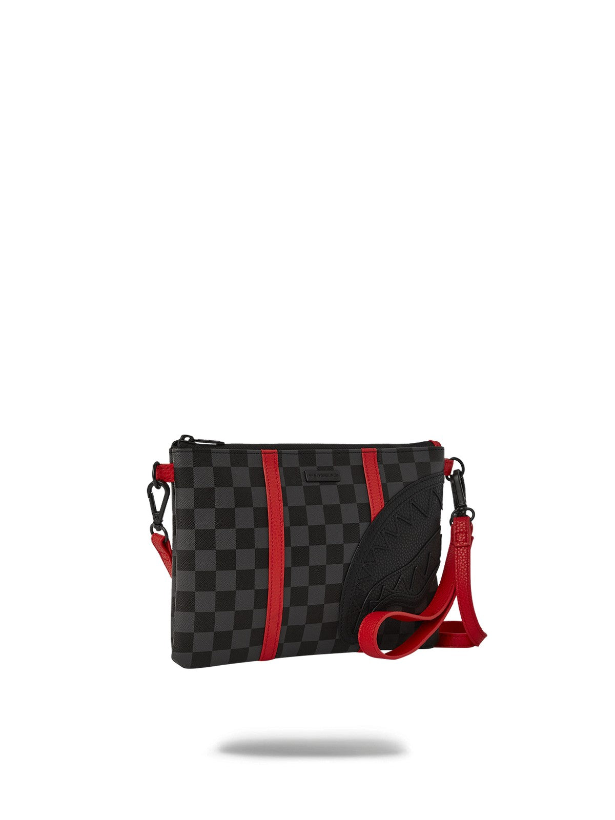 SPRAYGROUND Pochette Uomo RACEWAY 3 CROSS CLUTCH SHOUDLER STRAP 910B6473NSZ Nero gioboutiqueweb