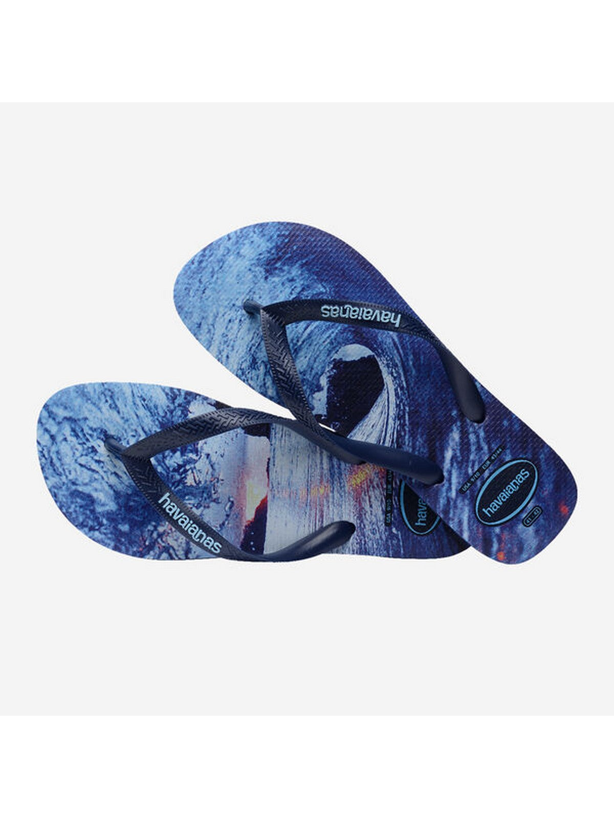 HAVAIANAS Tongs pour hommes Hav. Hype 4127920.6195 Bleu