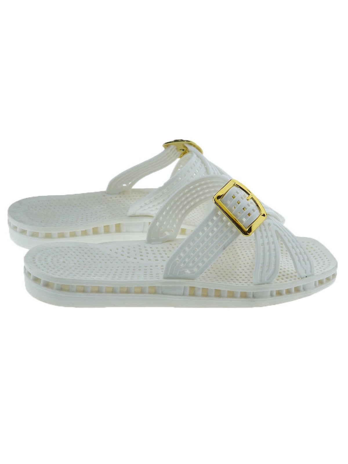 Senssi ciabatta unisex dorosły miasto 5152/cf 002 White