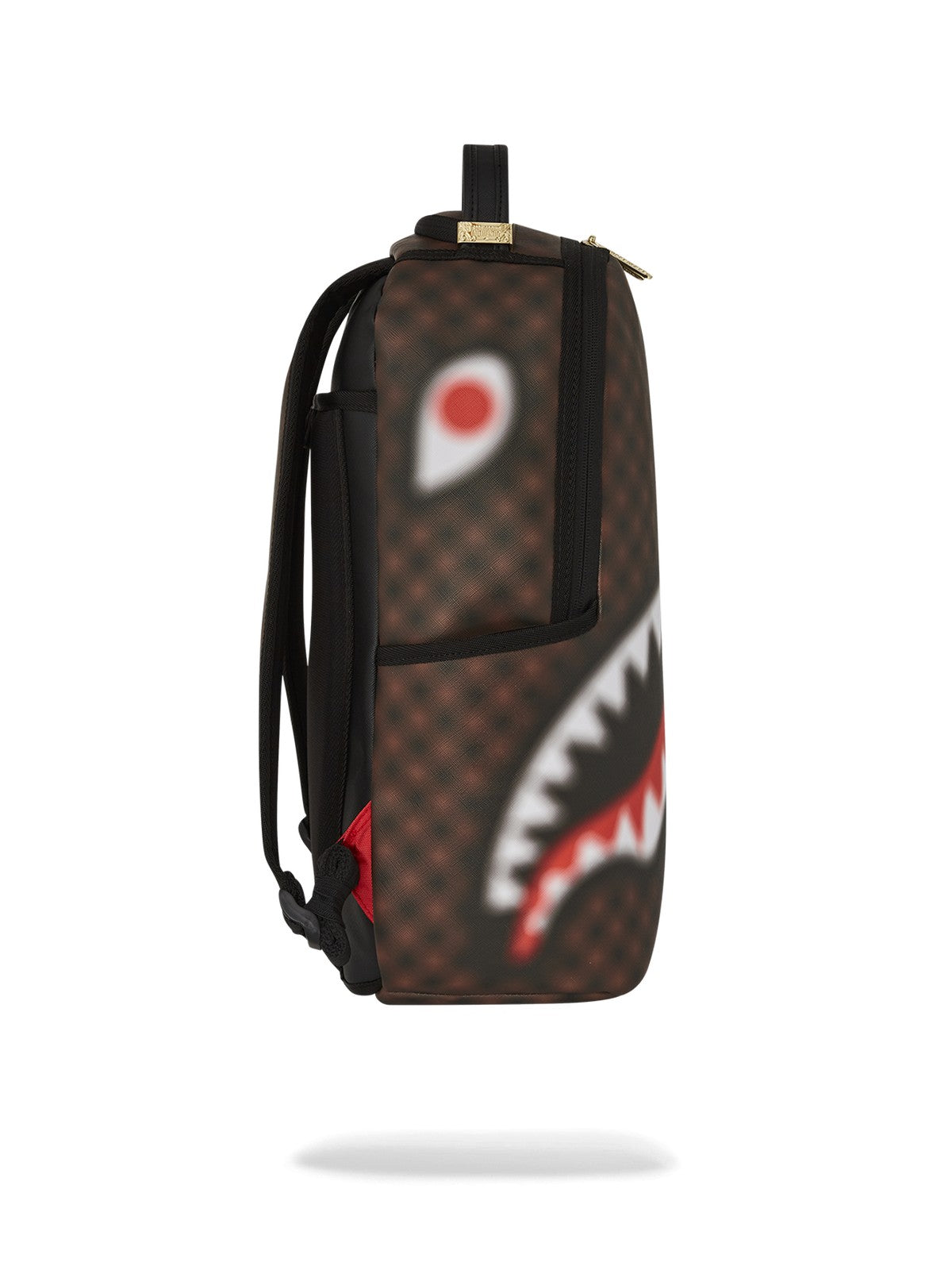 SPRAYGROUND Mochila masculina de tiburones en París Blur Backpack 910b6707nsz Marrone