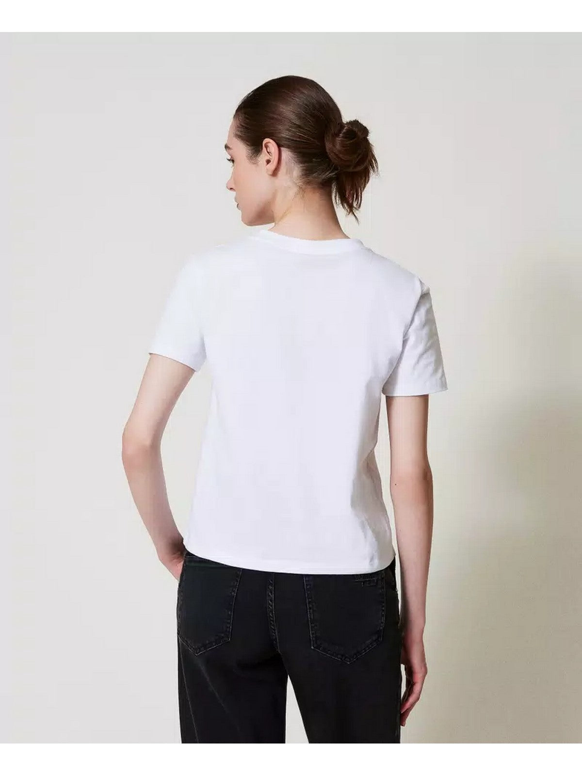 TWINSET T-shirt Donna  251TP2072 00001 Bianco gioboutiqueweb
