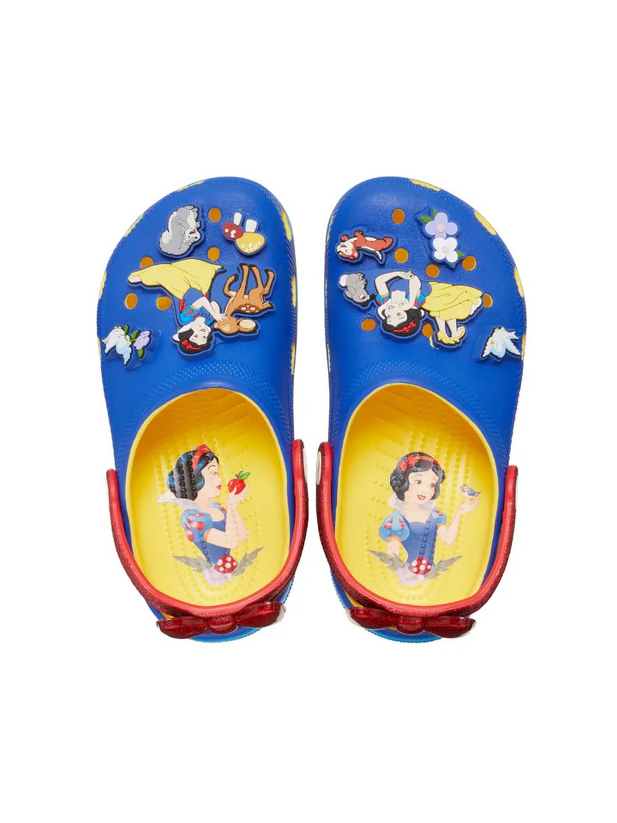 CROCS Pantoufle pour filles et garçons Blanche-Neige Classic Clog K 209495 769 Bleu