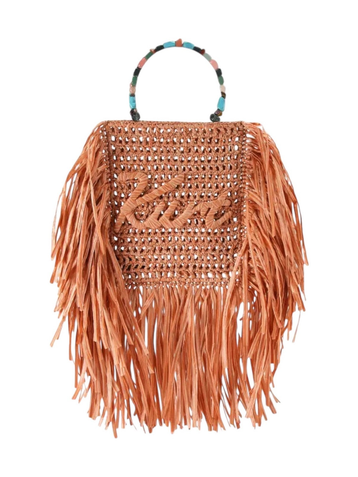 KURT GEIGER Borsa Donna 690-KURT MINI TOTE FRINGE 5568891999 ORANGE ORANGE