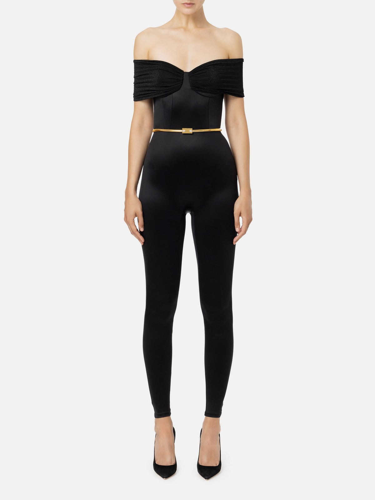 ELISABETTA FRANCHI Traje femenino tu01847e2 110 negro