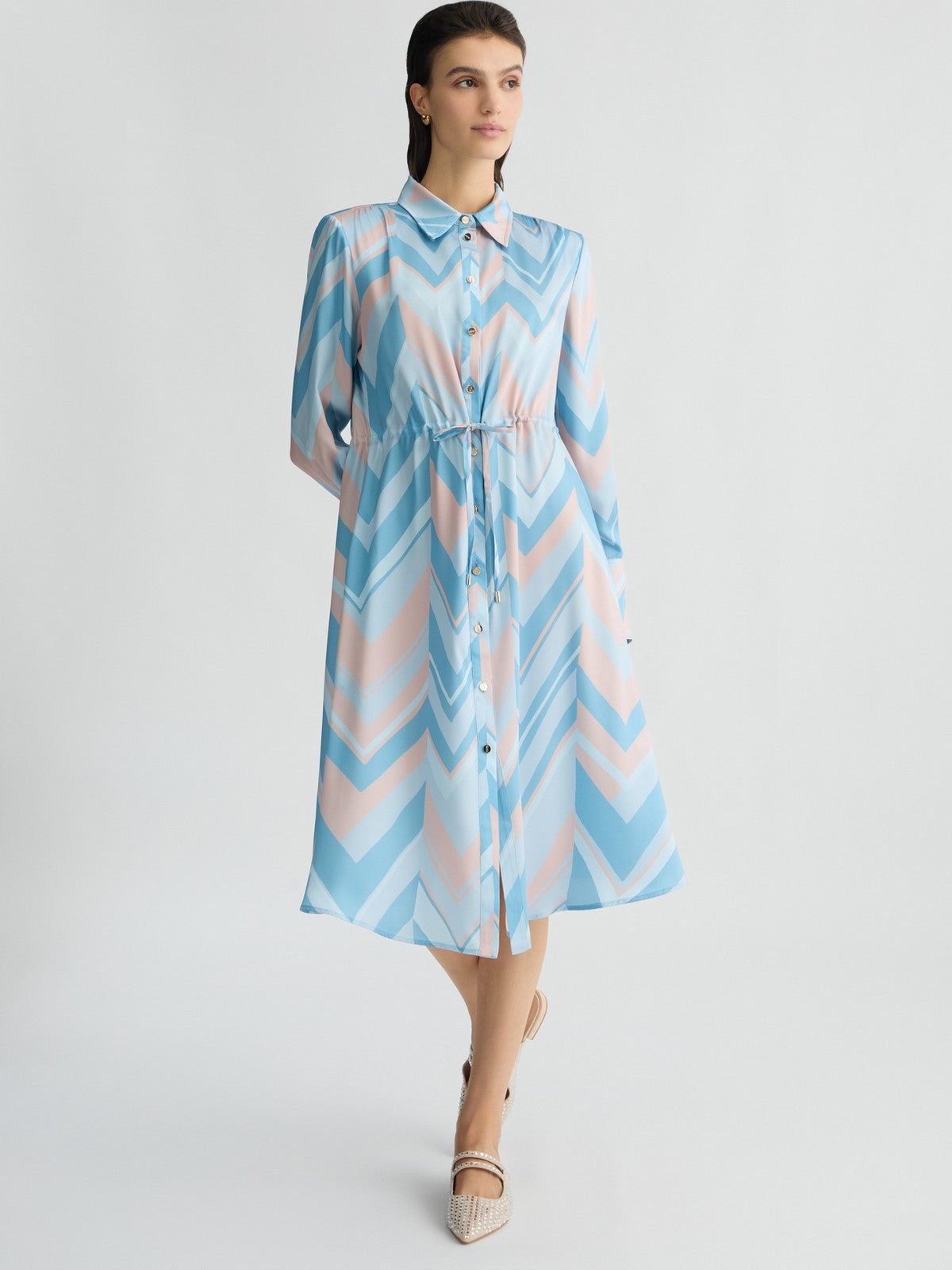 LIU JO BLACK Abito Donna  CA5351TS531 M9314 Blu gioboutiqueweb