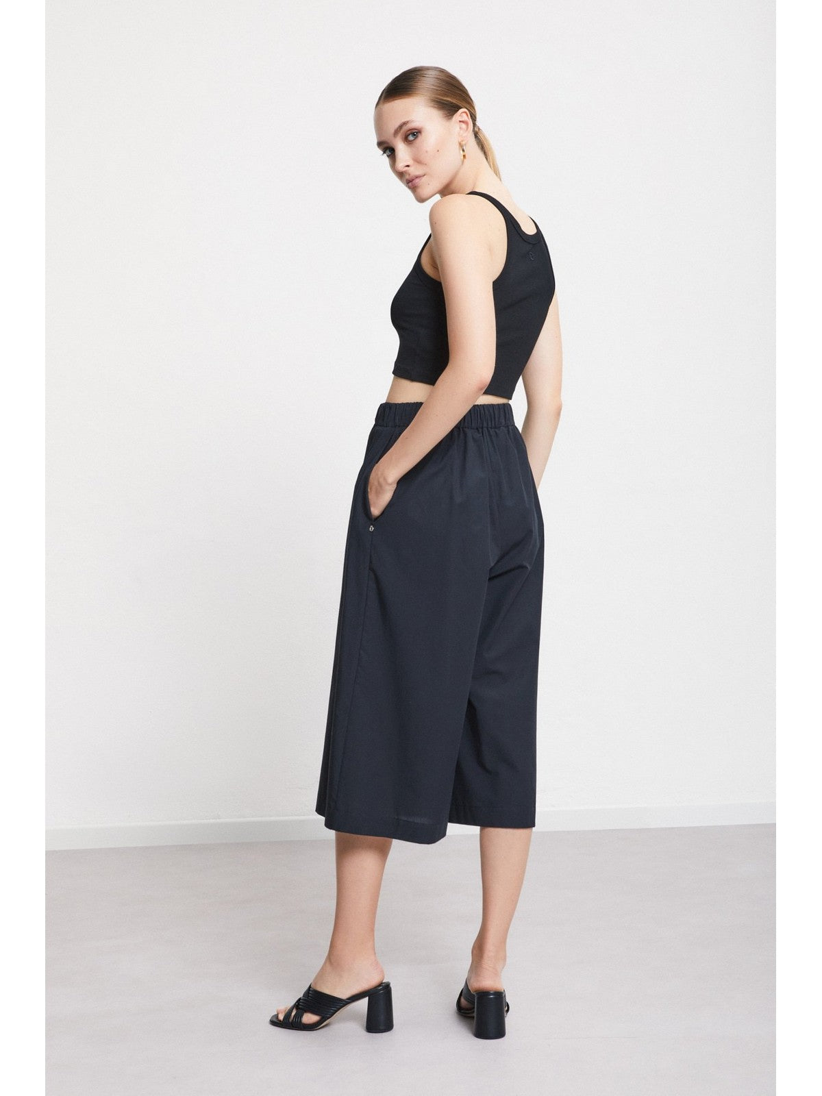 OTTOD'AME Pantalone Donna  DP9853 1920 Nero