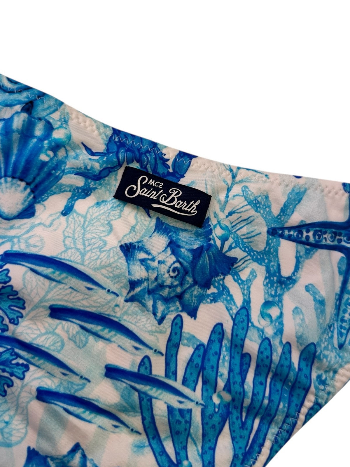 MC2 SAINT BARTH Costume da bagno Donna Slip MARIELLE 03300B MARINE LIFE 01