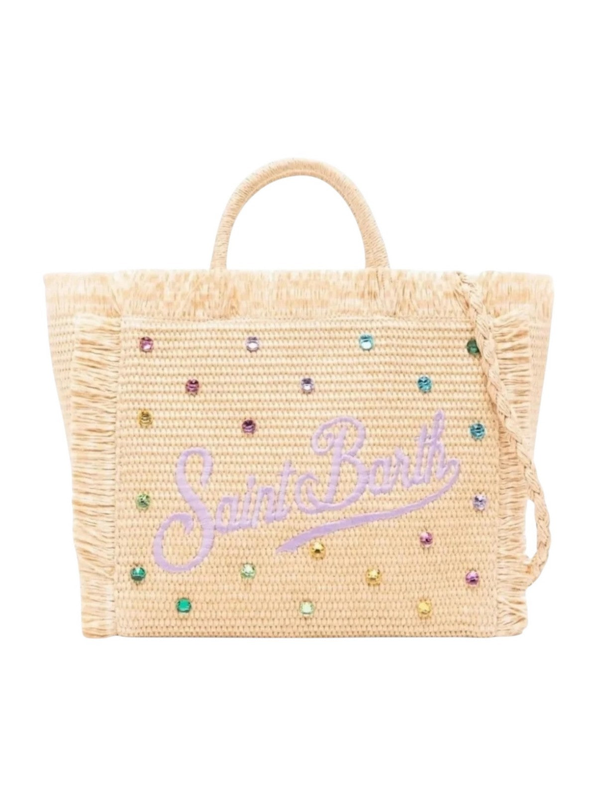 MC2 SAINT BARTH Borsa Donna  COLETTE STRAW N 02748L STRASS MULTI 10 EMB