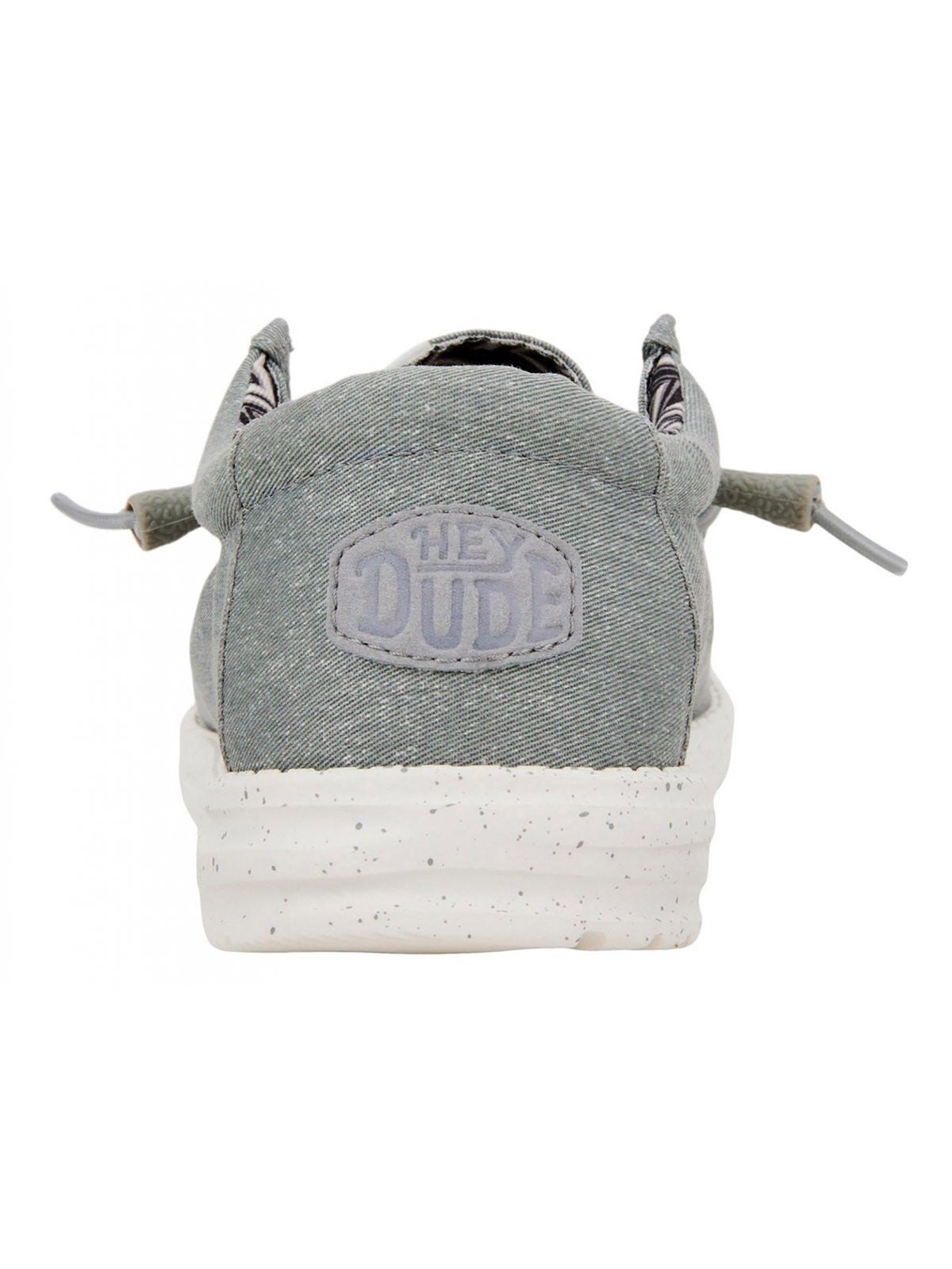 HEY DUDE Mocassino Uomo Wally Canvas HD.40700 007 Grigio