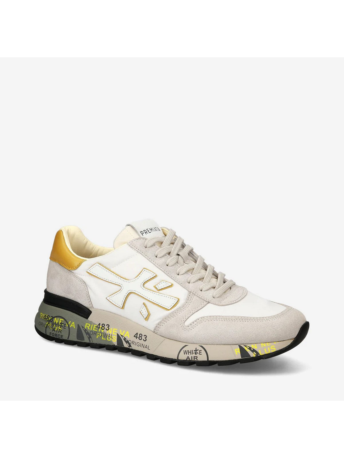 PREMIATA Baskets Homme MICK VAR 6613 Blanc