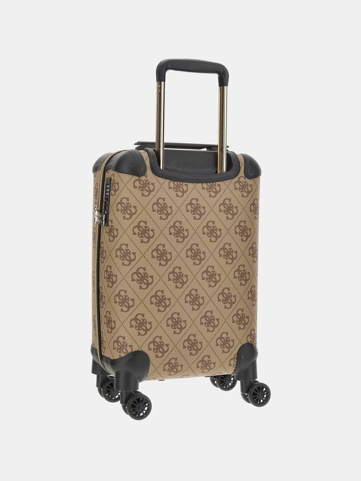 GUESS Valises et trolleys pour femmes Berta 18 pouces 4 roues TWB868 89830 LGW Beige