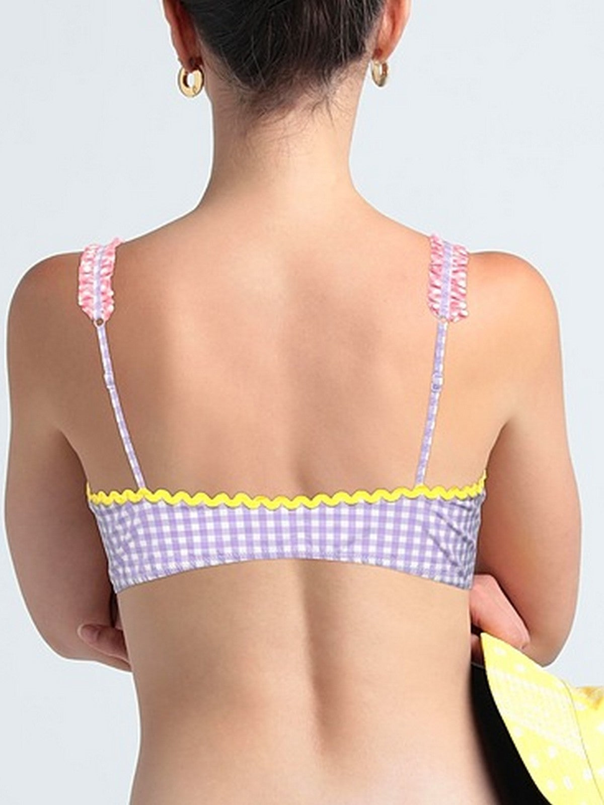 MC2 SAINT BARTH Costume da bagno Donna Bralette JUDY ROUCHES 00243B WAVE gioboutiqueweb