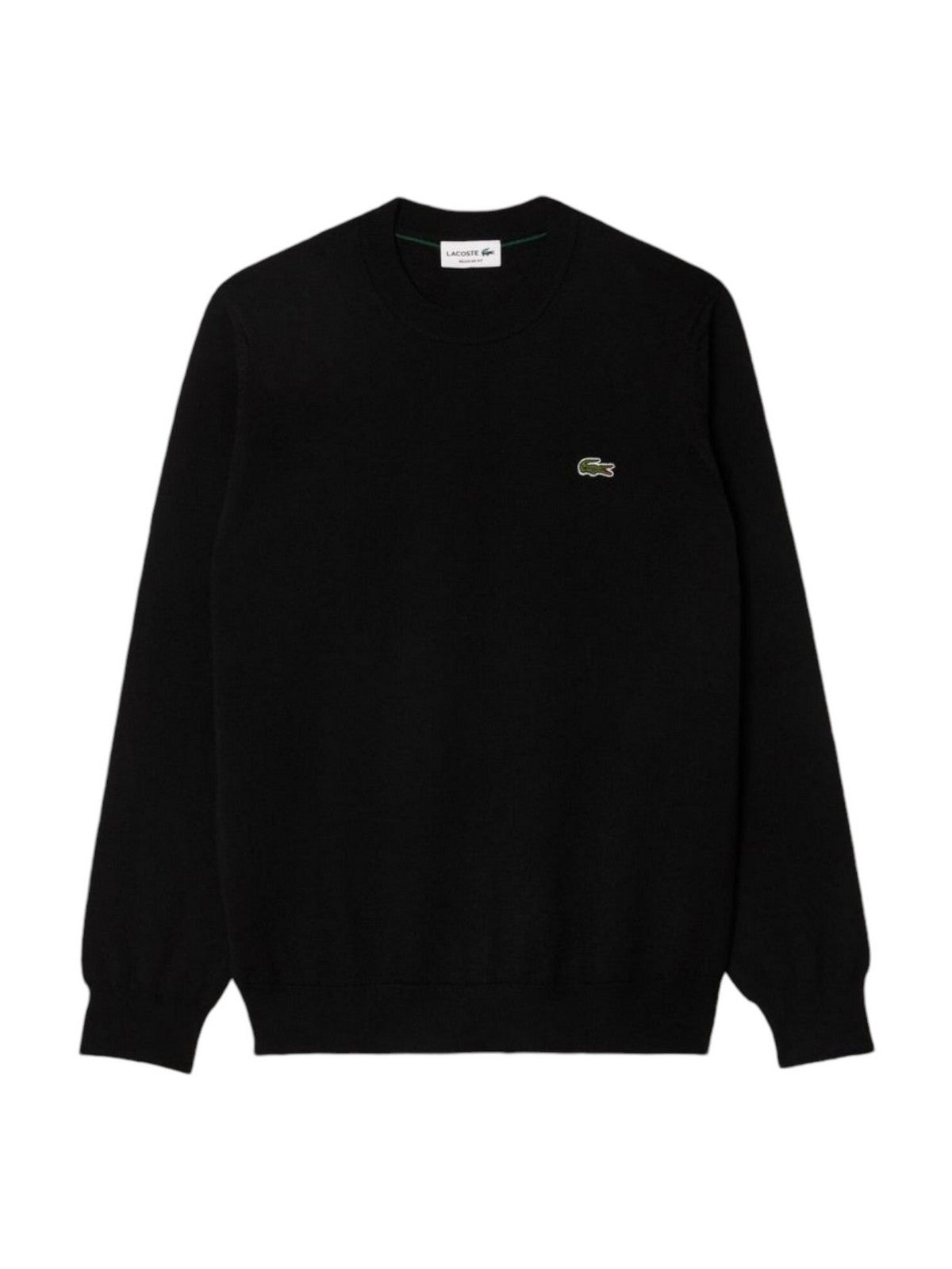 Suéter de hombres lacoste ah3225 031 negro