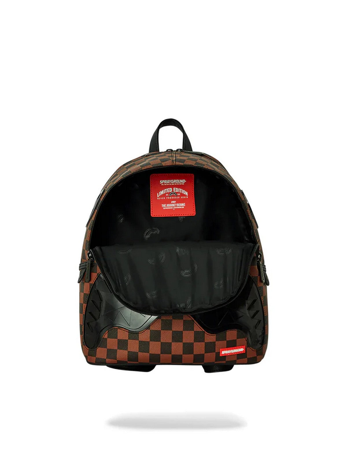 SPRAYGROUND Sip Clear SM Eyes Savage Mochila mochila para hombres 910b6513nsz Marrone