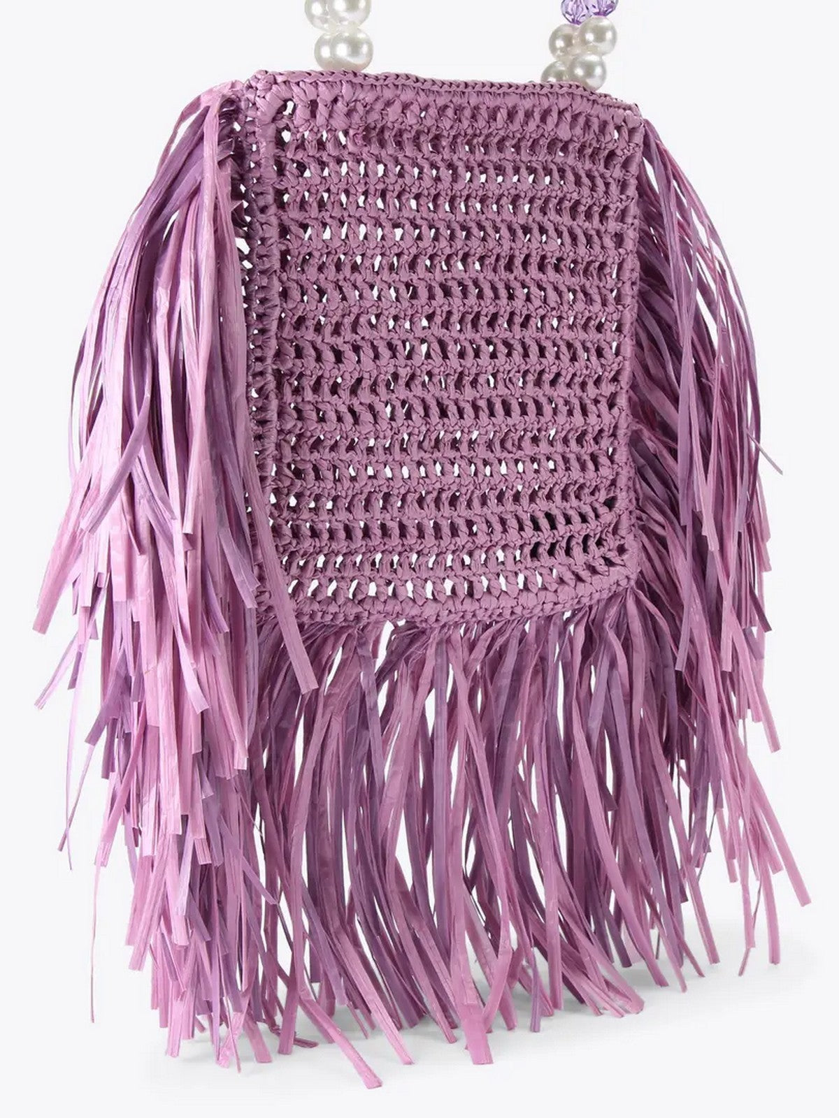 KURT GEIGER Borsa Donna 690-KURT MINI TOTE FRINGE 5568895999 LILAC LILAC