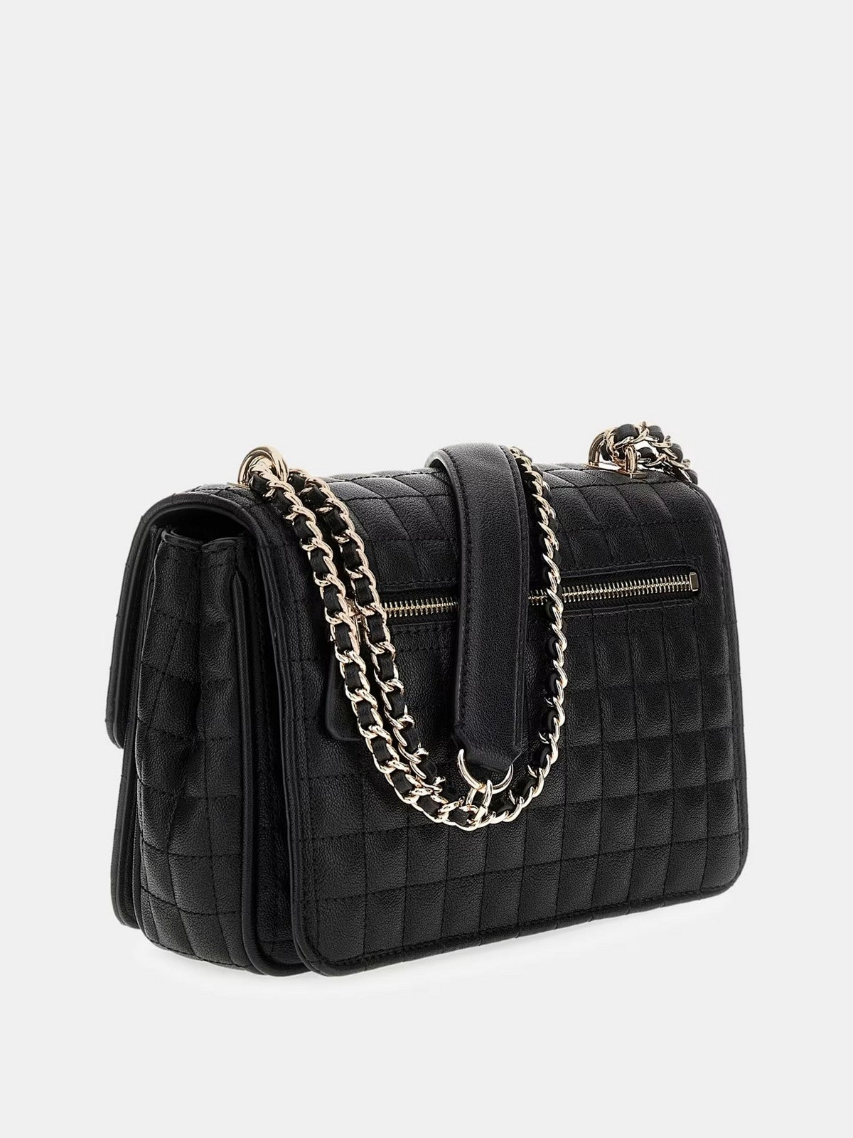 GUESS Borsa Donna NADIRA CONVERTIBLE XBODY FLAP HWQG84 24210 BLA BLACK