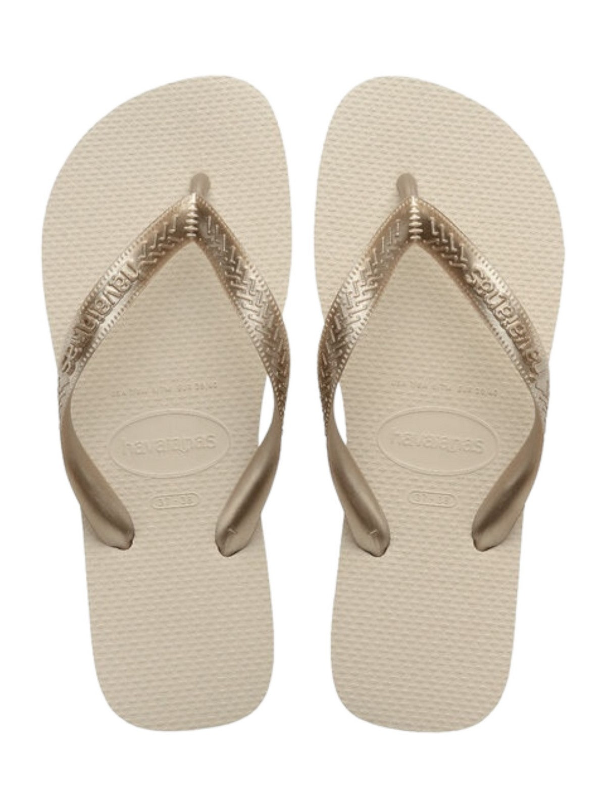 HAVAIANAS Tongs Femme Hav. Haut Tiras sens 4149375.0121 Beige