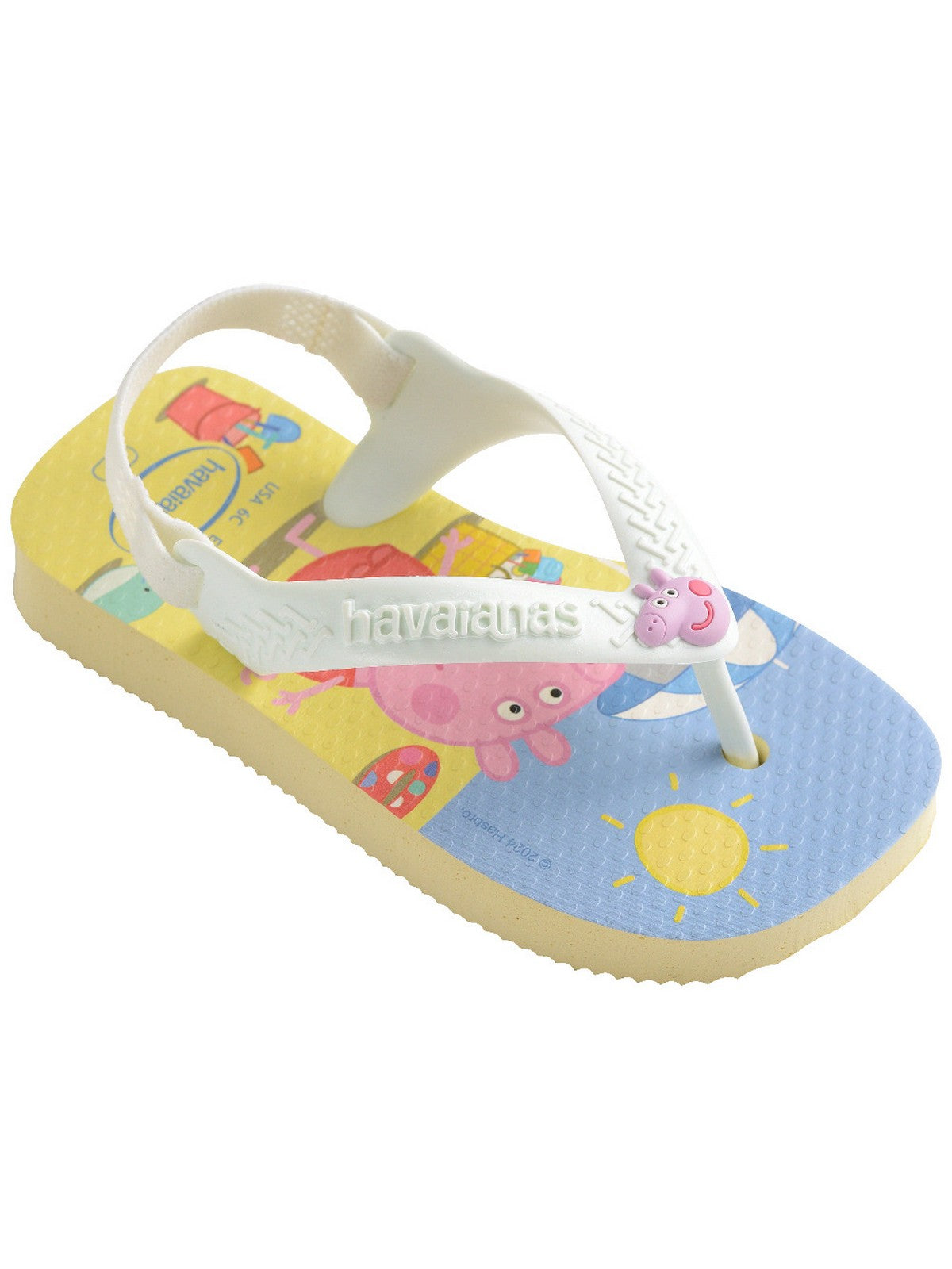 HAVAIANAS Infradito Bambine e ragazze Hav. baby peppa pig 4145980.9256 BUTTERCREAM gioboutiqueweb