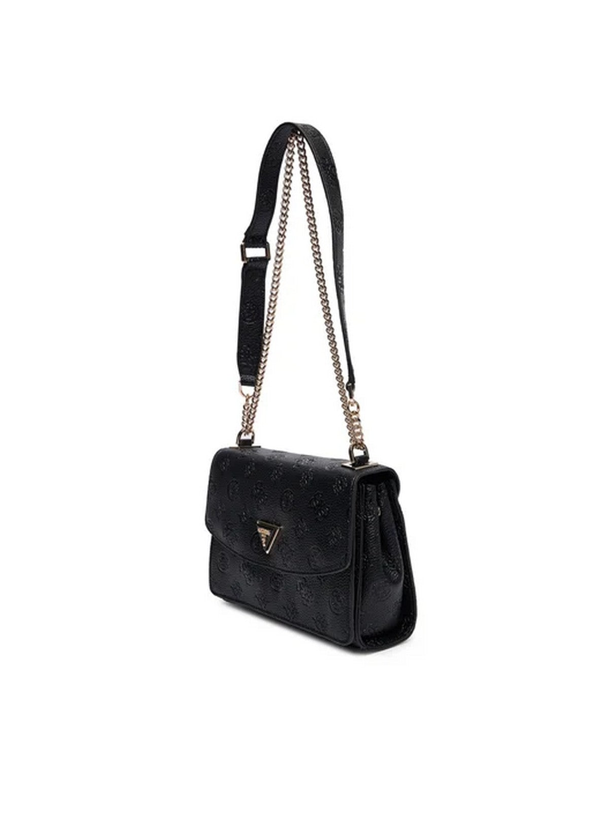 GUESS Borsa Donna CRESIDIA II CNVRTBL XBODY FLAP HWPD98 88210 BLO BLACK LOGO