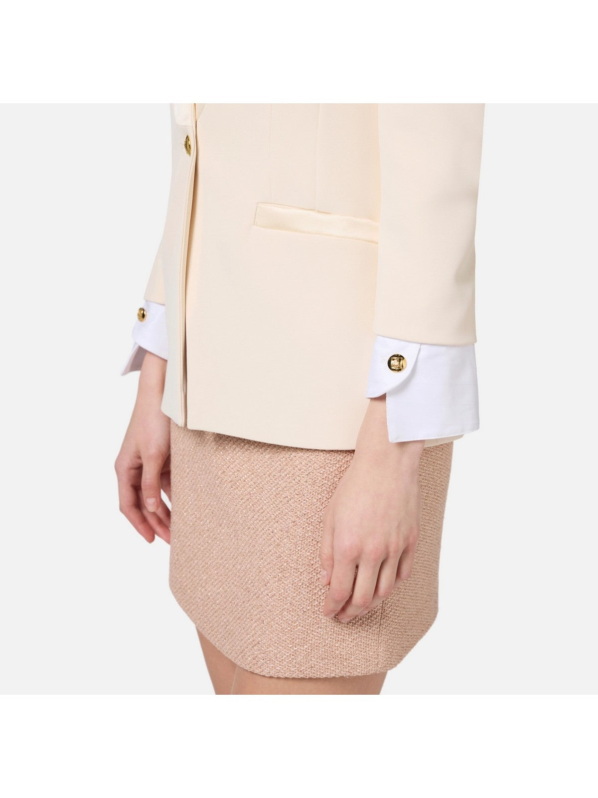 ELISABETTA FRANCHI Veste Femme GI11947E2 193 Blanc