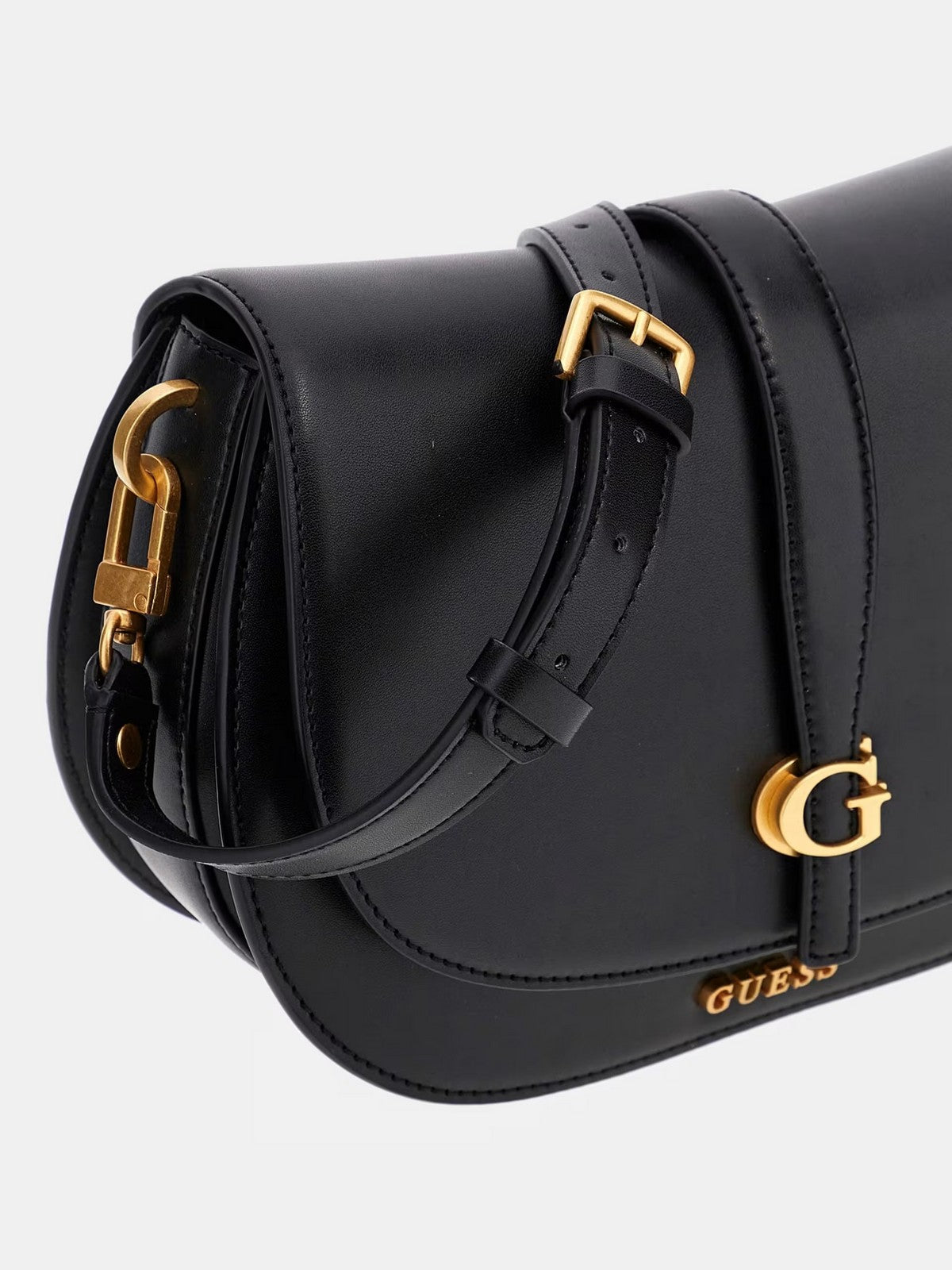 GUESS Sac Femme Kuba Tri Compartiment HWVA93 29200 BLA Noir