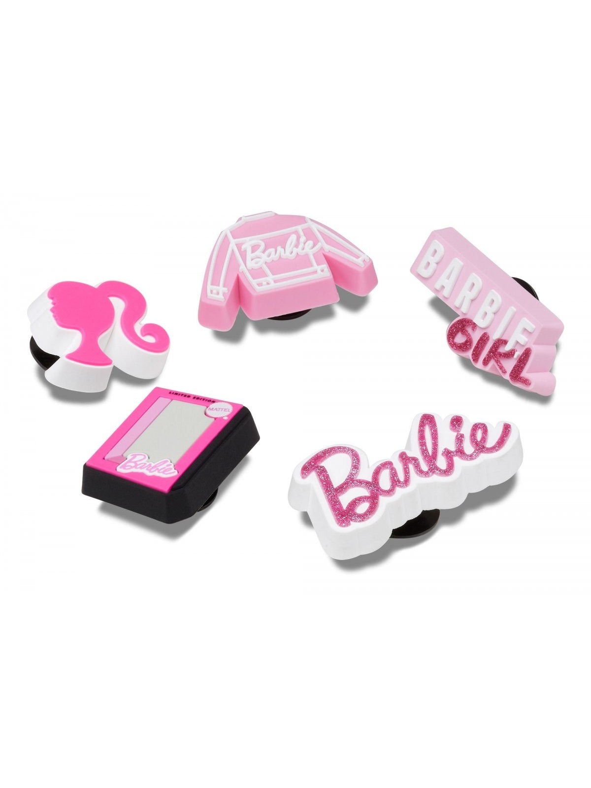 CROCS JIBBITZ Bambine e ragazze Barbie 5Pck CR.3704 JIB Rosa gioboutiqueweb