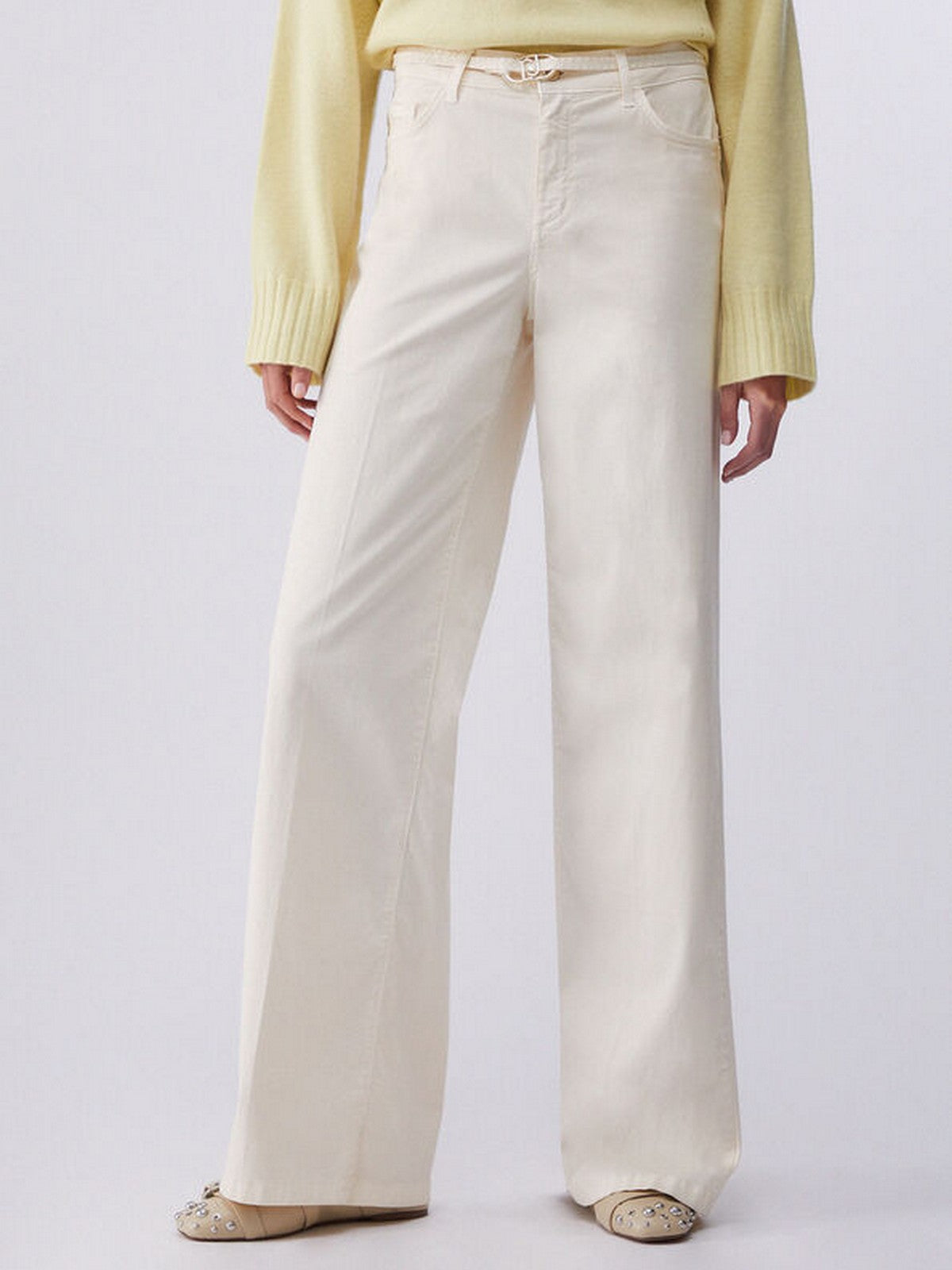 LIU JO WHITE Pantalone Donna  WA6274T9257 X0760 light panna