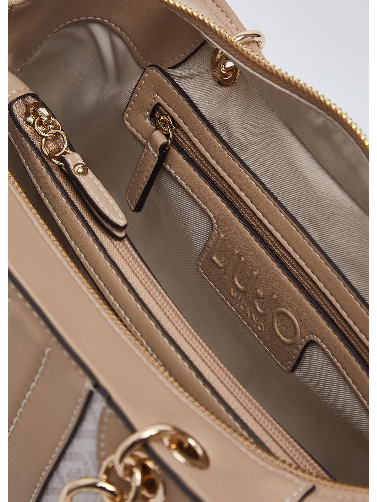 LIU JO ACCESSORIES Borsa Donna  AA6103E1118 C3920 Naturale/dk.cipria