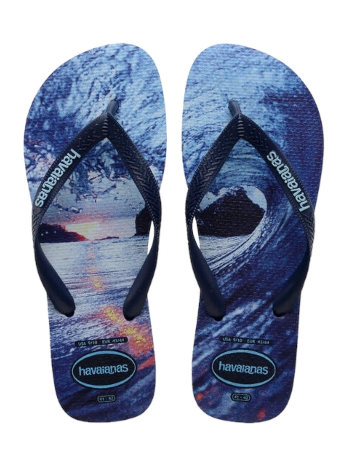 HAVAIANAS Tongs pour hommes Hav. Hype 4127920.6195 Bleu