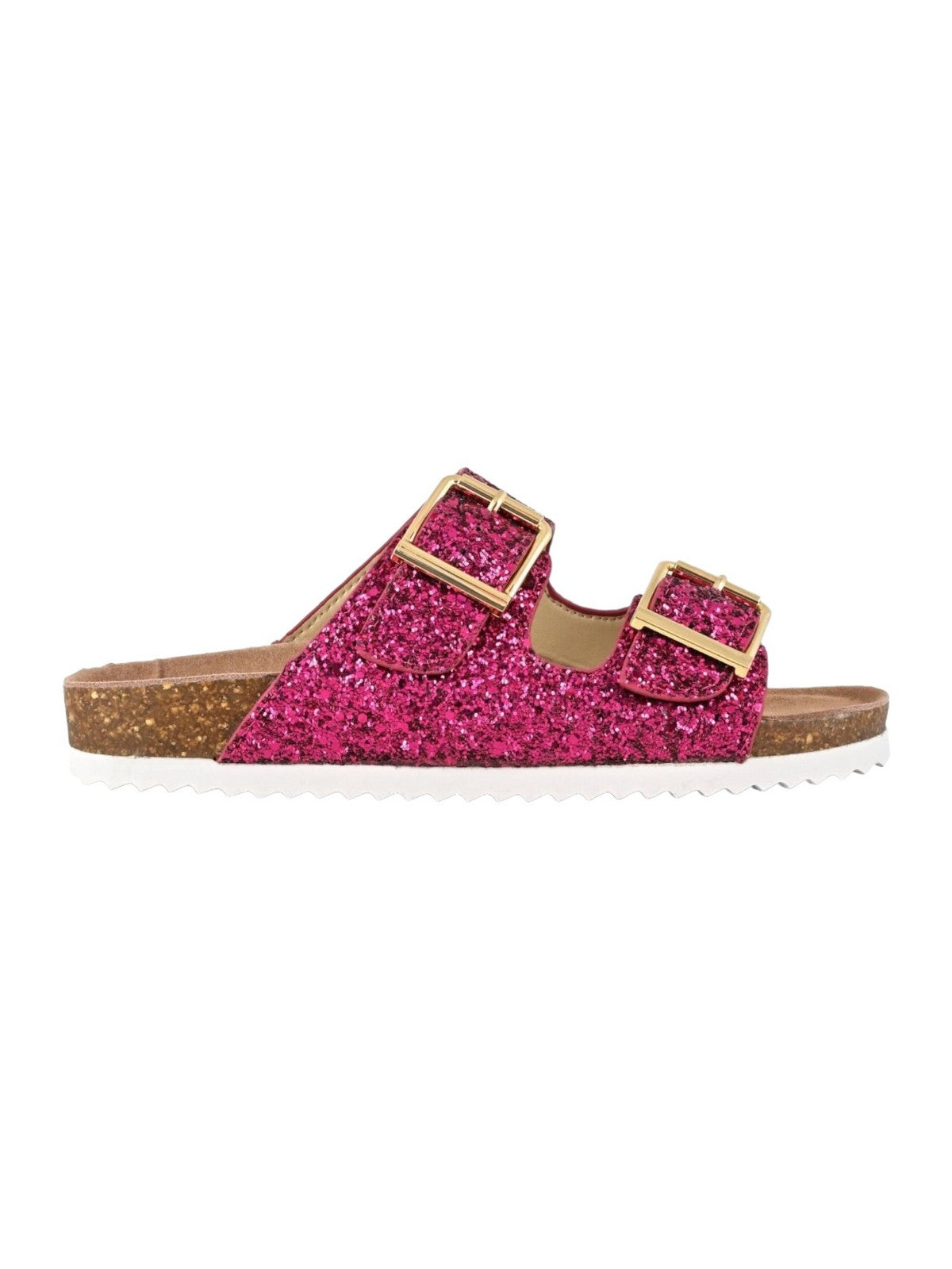 Farben der kalifornischen Sandalen Bio -Glitter -Metallschnallen HC.Bio35 Fux Rosa