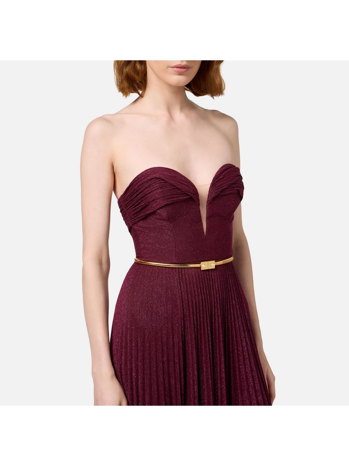 ELISABETTA FRANCHI Frauenkleid AB62847E2 CG3 rot