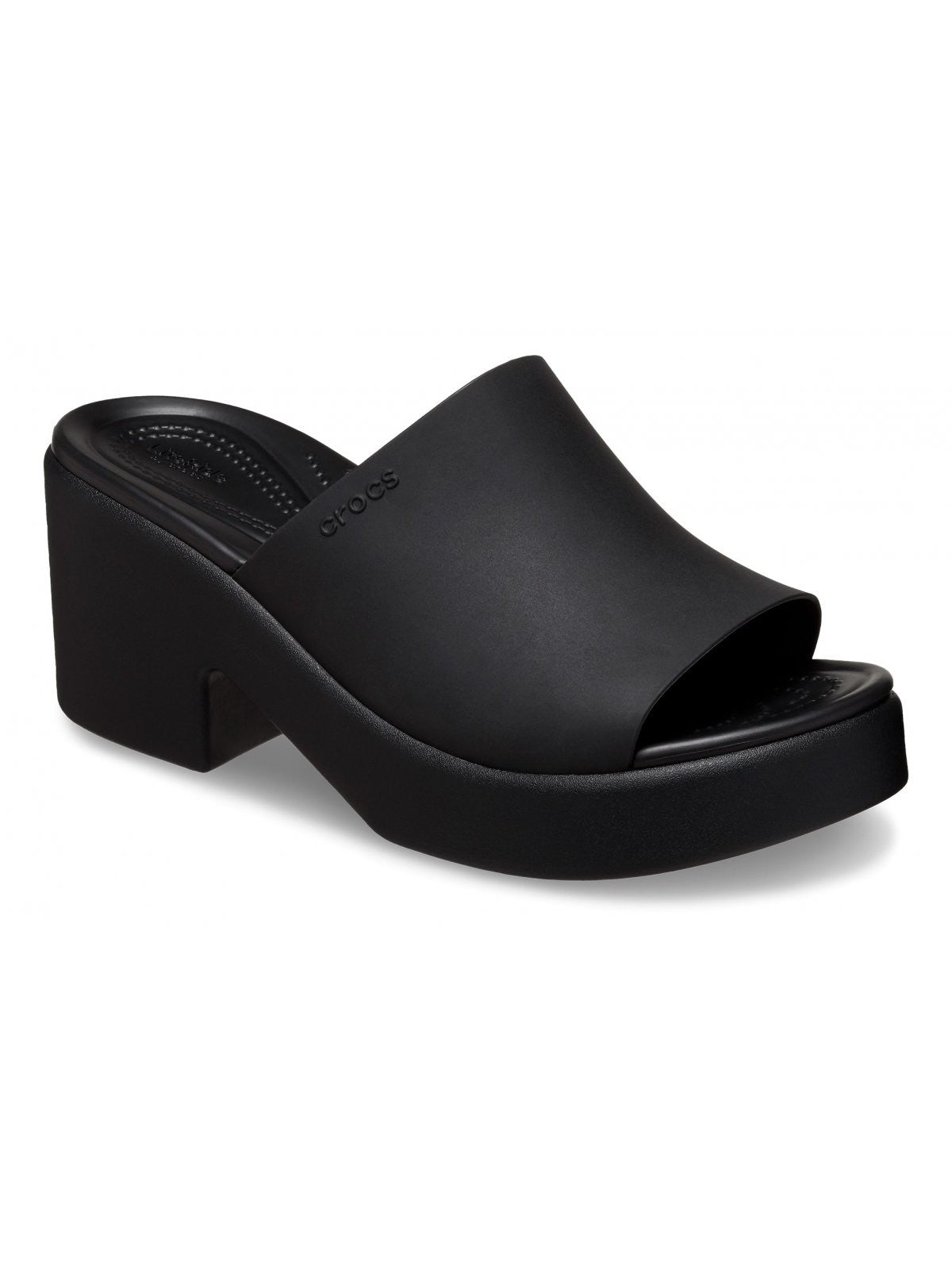 CROCS Ciabatta Donna Brooklyn Slide Heel W 209408 060 Nero