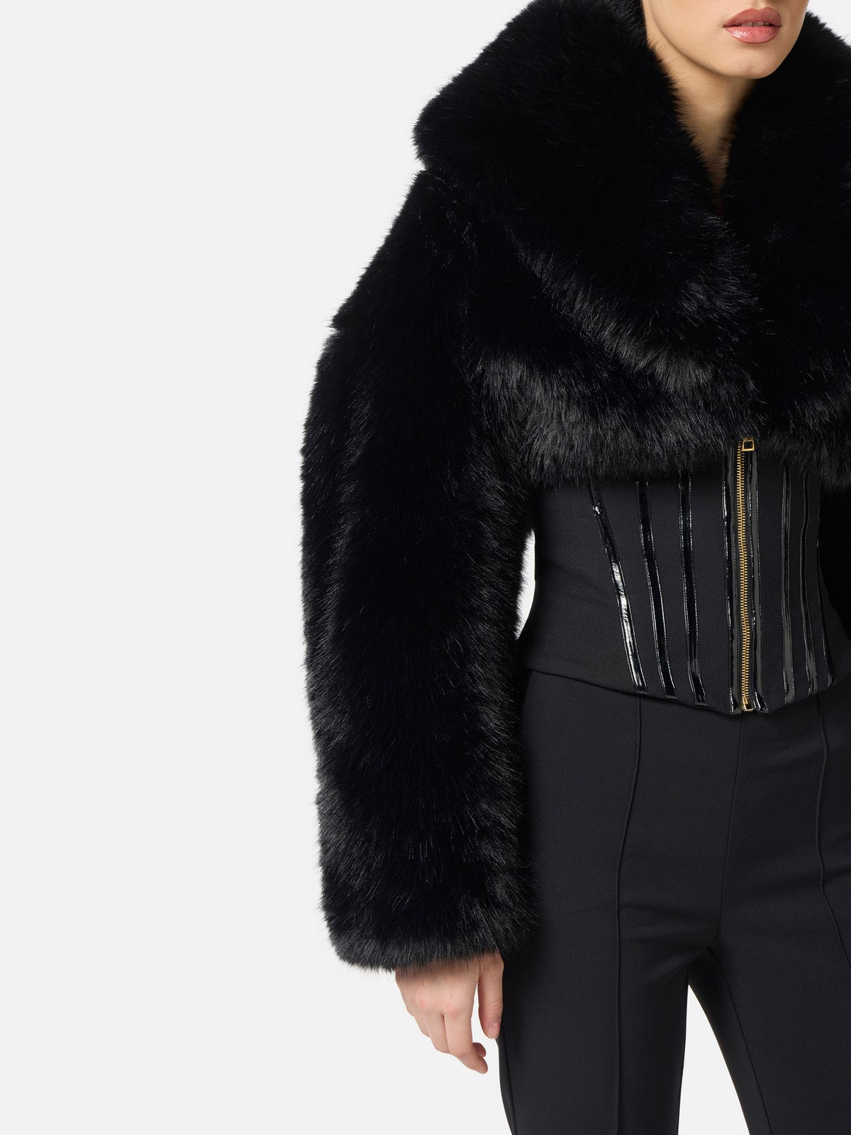 ELISABETTA FRANCHI Giubbino Donna  GB05A57E2 110 Nero