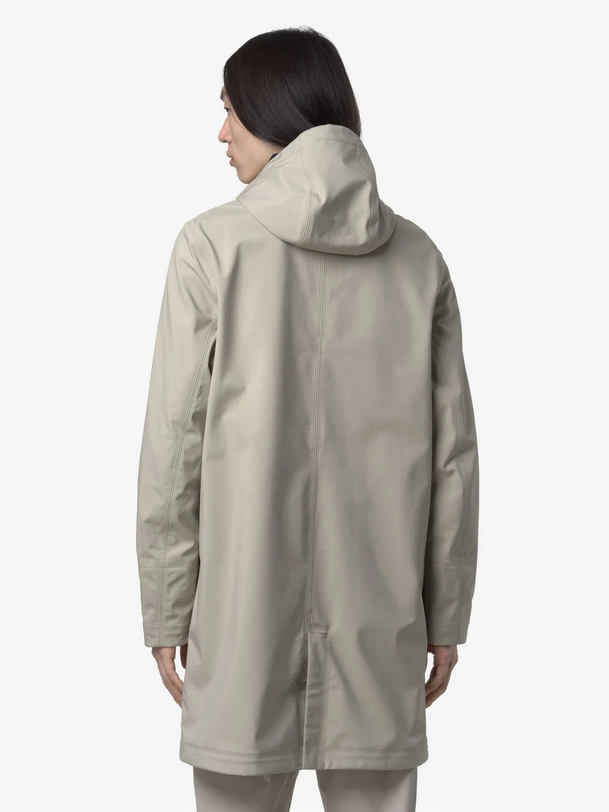 K-WAY Giubbino Uomo Thomas bonded K7126WW B2A Beige Cashmere - Blu