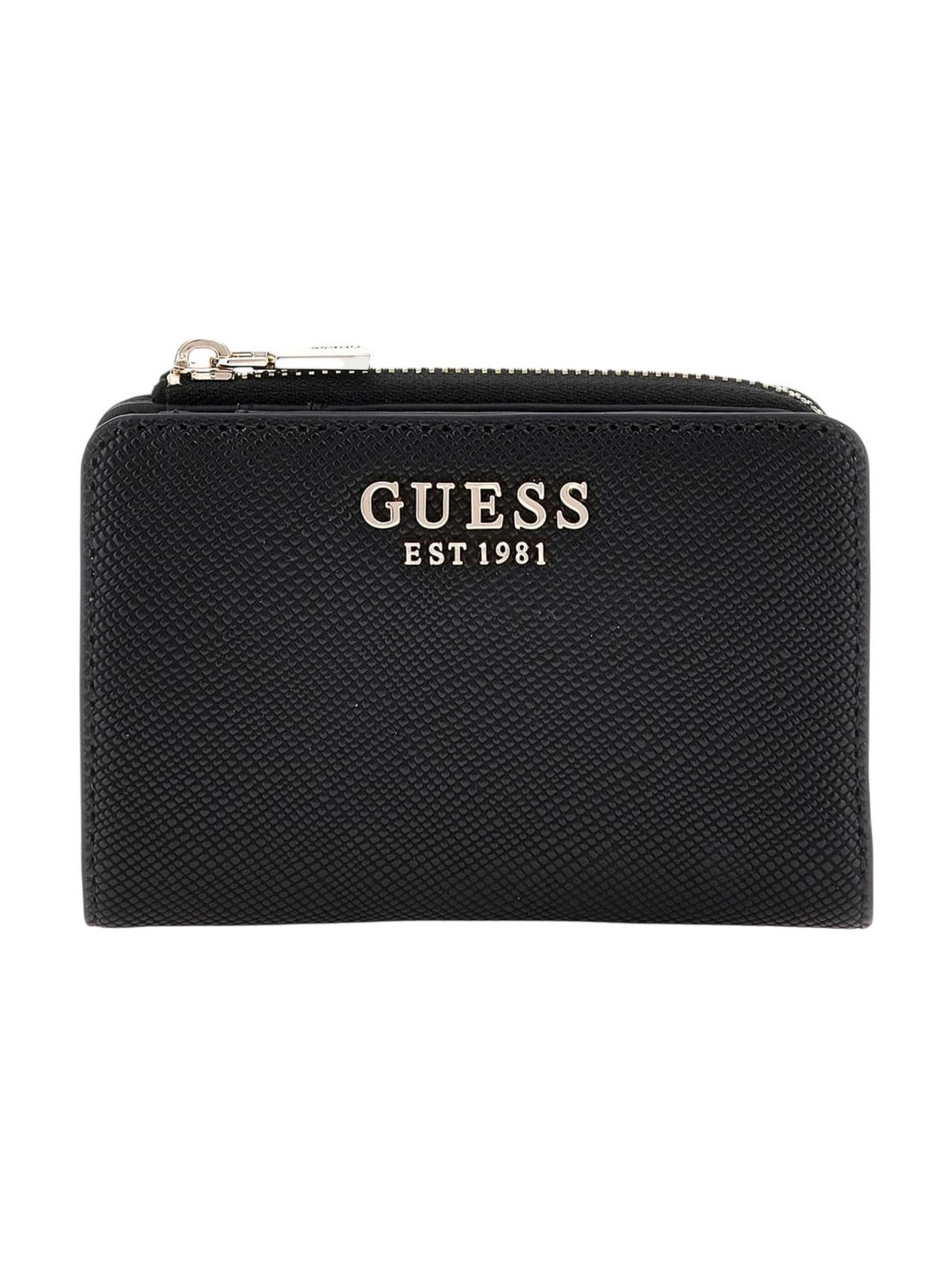GUESS Portafoglio Donna BOLENA SLG ZIP ARND CARD CASE SWZG92 07156 BLA BLACK