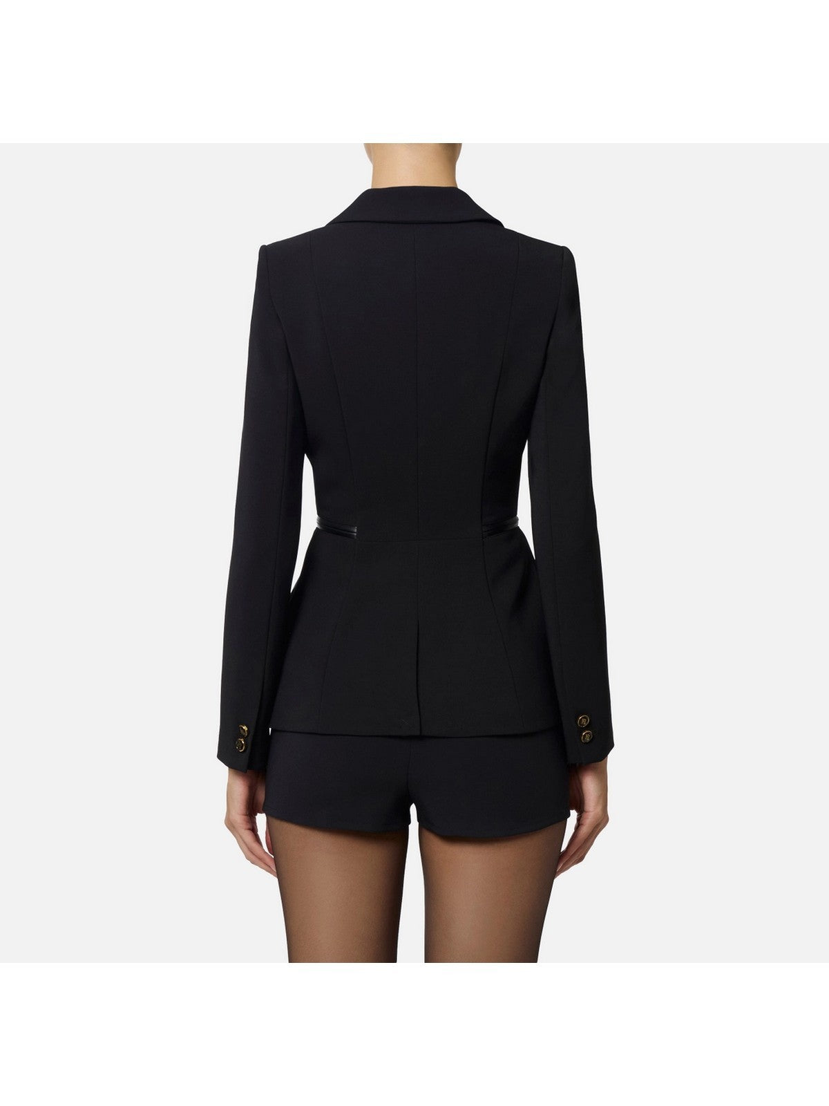 ELISABETTA FRANCHI Giacca Donna  GI17256E2 110 Nero gioboutiqueweb