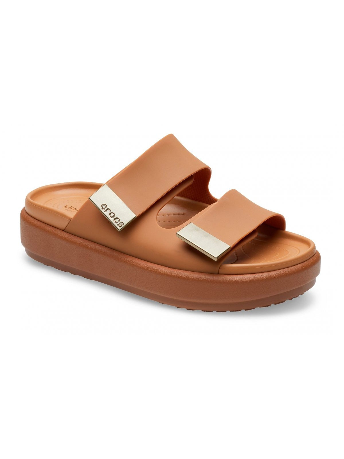 CROCS Sandalo Donna Brooklyn Luxe Sandal W 209586 2U3 Beige