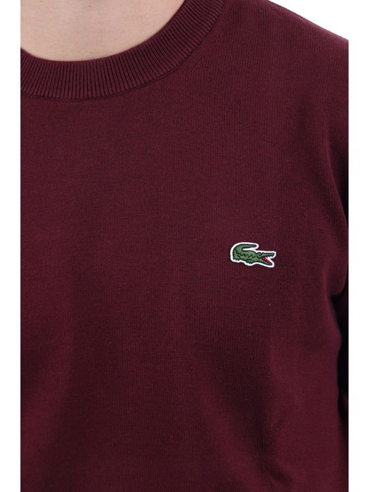 Camisa de hombres de Lacoste AH0128 Red BZD