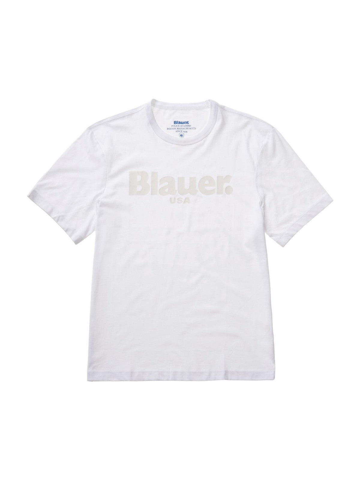 BLAUER T-Shirt e Polo Uomo  24SBLUH02142 004547 100 Bianco