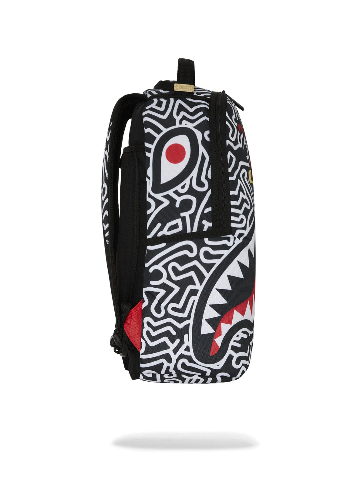 SPRAYGROUND Mochila para hombres de Keith Harring 3 mochila 910b6914nsz negro