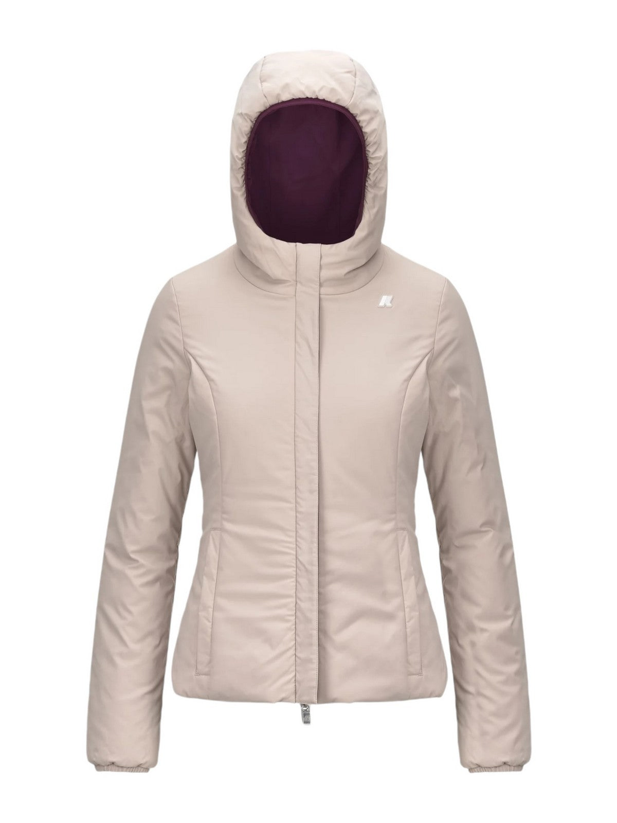 K-Way Jacket Women Lily St Warm Double K6128TW Au8 Viola