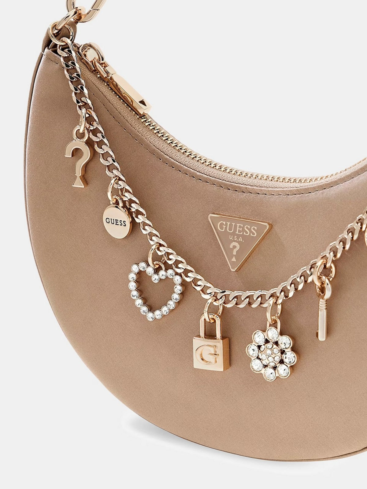 GUESS Borsa Donna TASMIN MINI SHOULDER BAG HWES99 31720 CHA CHAMPAGNE