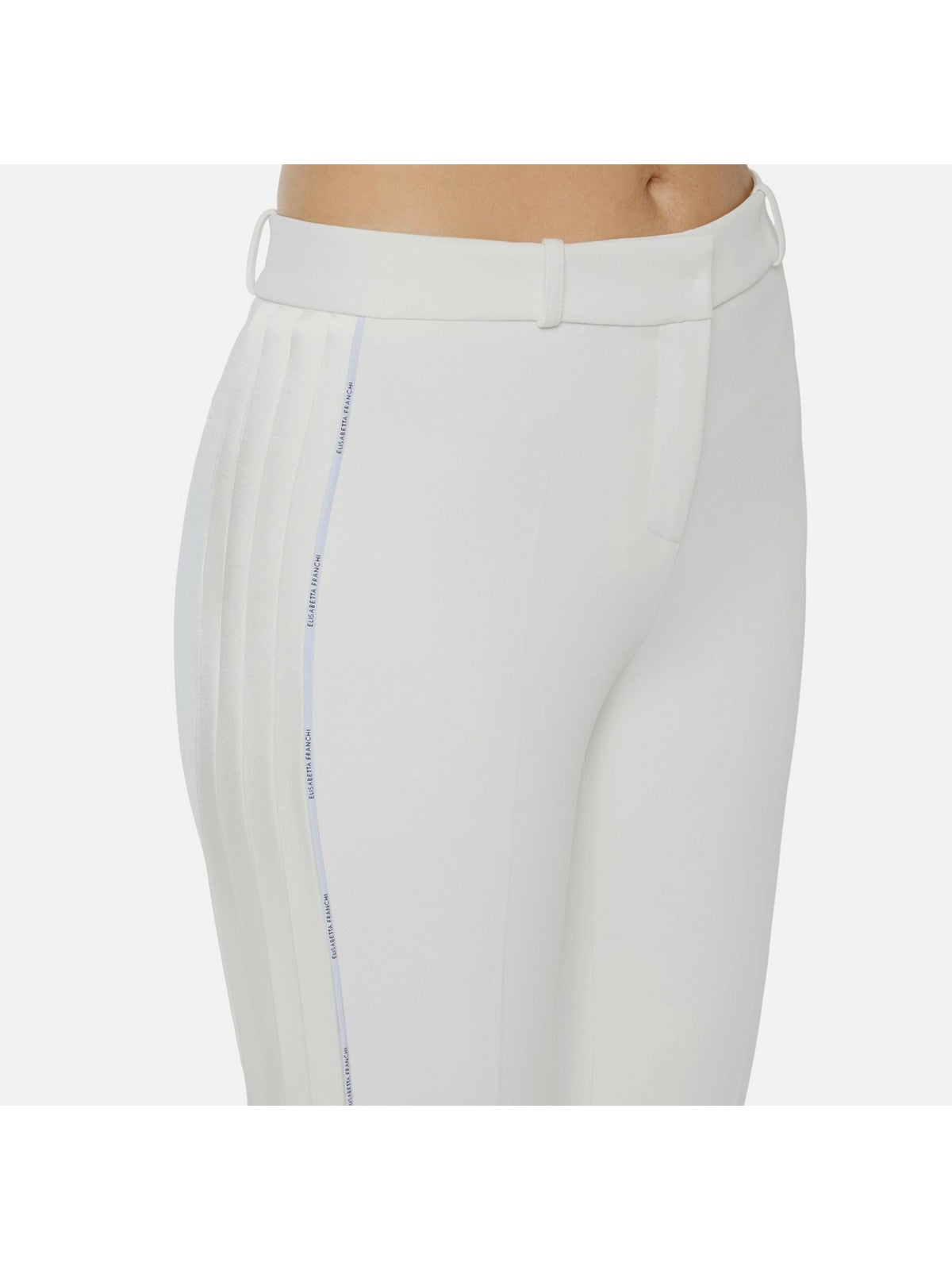ELISABETTA FRANCHI Pantalone Donna  PA08856E2 360 Avorio gioboutiqueweb
