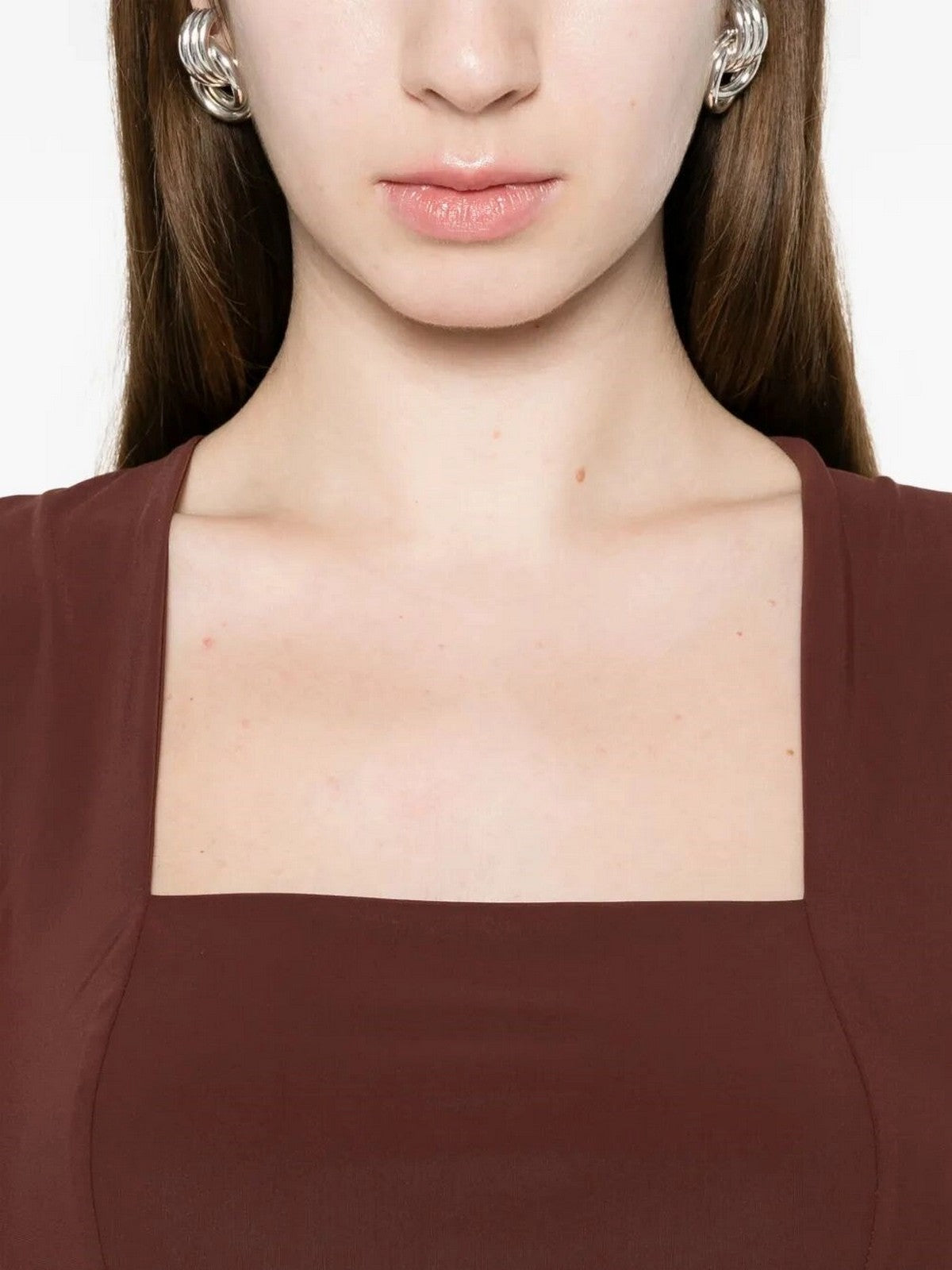 PATRIZIA PEPE Abito Donna  2A3010 JZ26 B887 WOOD BROWN